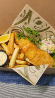 Turtle Island Fish Chips food