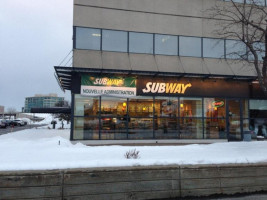 Subway outside