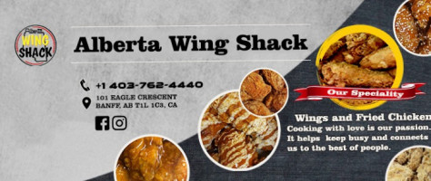 Alberta Wing Shack Canmore food