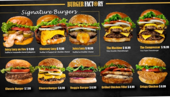 Burger Factory food