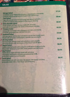 Bangkok Thai Station menu