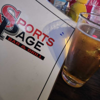 Sports Page Grill food