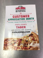 Papa John's Pizza food