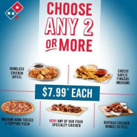 Domino's Pizza food