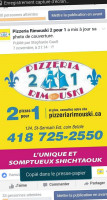 Pizzeria Rimouski 2 Pour 1 outside