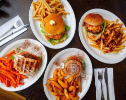 Churro Burger (Calgary) food