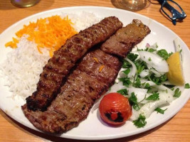 Persian Kabob And Sandwiches food