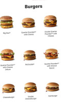 Mcdonald's food