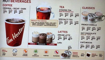 Tim Hortons food