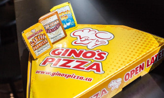 Gino's Pizza menu