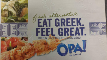 Opa! Of Greece food