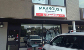 Marroush Shawarma inside