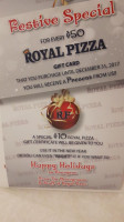 Royal Pizza food