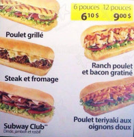 Subway food