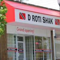 D Roti Shak food