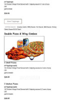 Mecca Pizza And Wings food