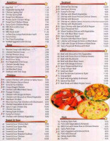 Golden Star menu