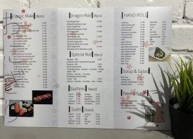 Sen-ryo Sushi menu