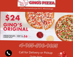 Gino's Pizza food