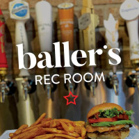 Baller's Rec Room food