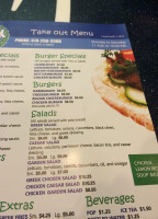 The Greek Grill menu