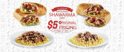 Osmow's Shawarma food