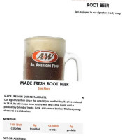 A&w Canada food