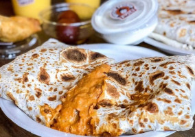 Butter Chicken Roti Ajax food