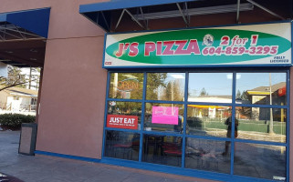 J's Pizza Immel St. inside