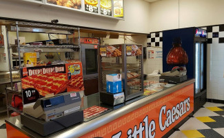 Little Caesars Pizza inside