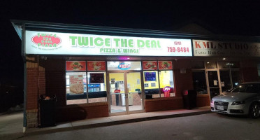 Twice The Deal Pizza outside