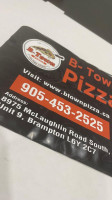 B-town Pizza food