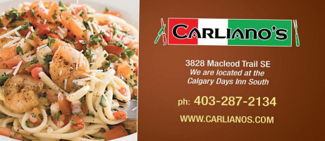 Carliano's food