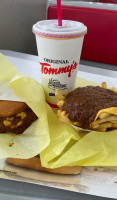 Original Tommy's World Famous Hamburgers food