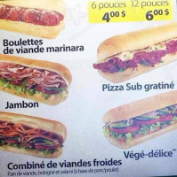 Subway food