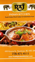 The Raj Indian Kitchen food