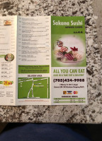 Sakana Sushi menu