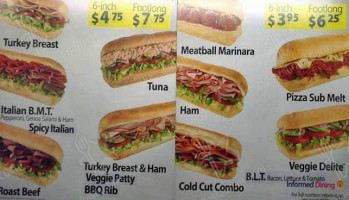 Subway food