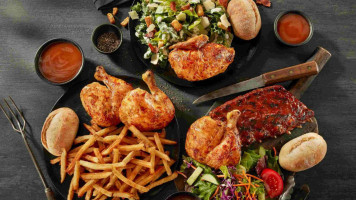 Swiss Chalet Rotisserie & Grill food