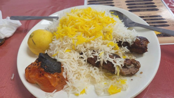 Persian Kabob And Sandwiches food