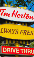 Tim Hortons outside