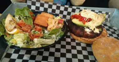 The Works Gourmet Burgers food