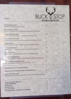 Buckstop menu