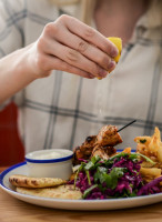 Broken Plate food