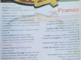 Mangia E Scappa Italian Foods Ltd menu