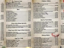 Great China House Restaurant menu