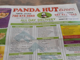 Panda Hut Express Ltd menu