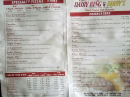 Buddie's Pizza menu