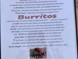 Baby Salsa Mexican Restaurant menu