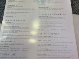 Glo Restaurant & Lounge menu